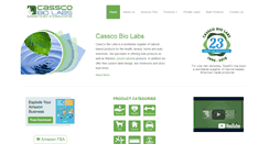 Desktop Screenshot of cassco-bio.com